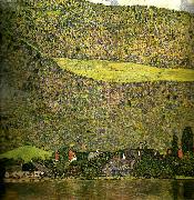 Gustav Klimt unterach vid attersee oil painting reproduction